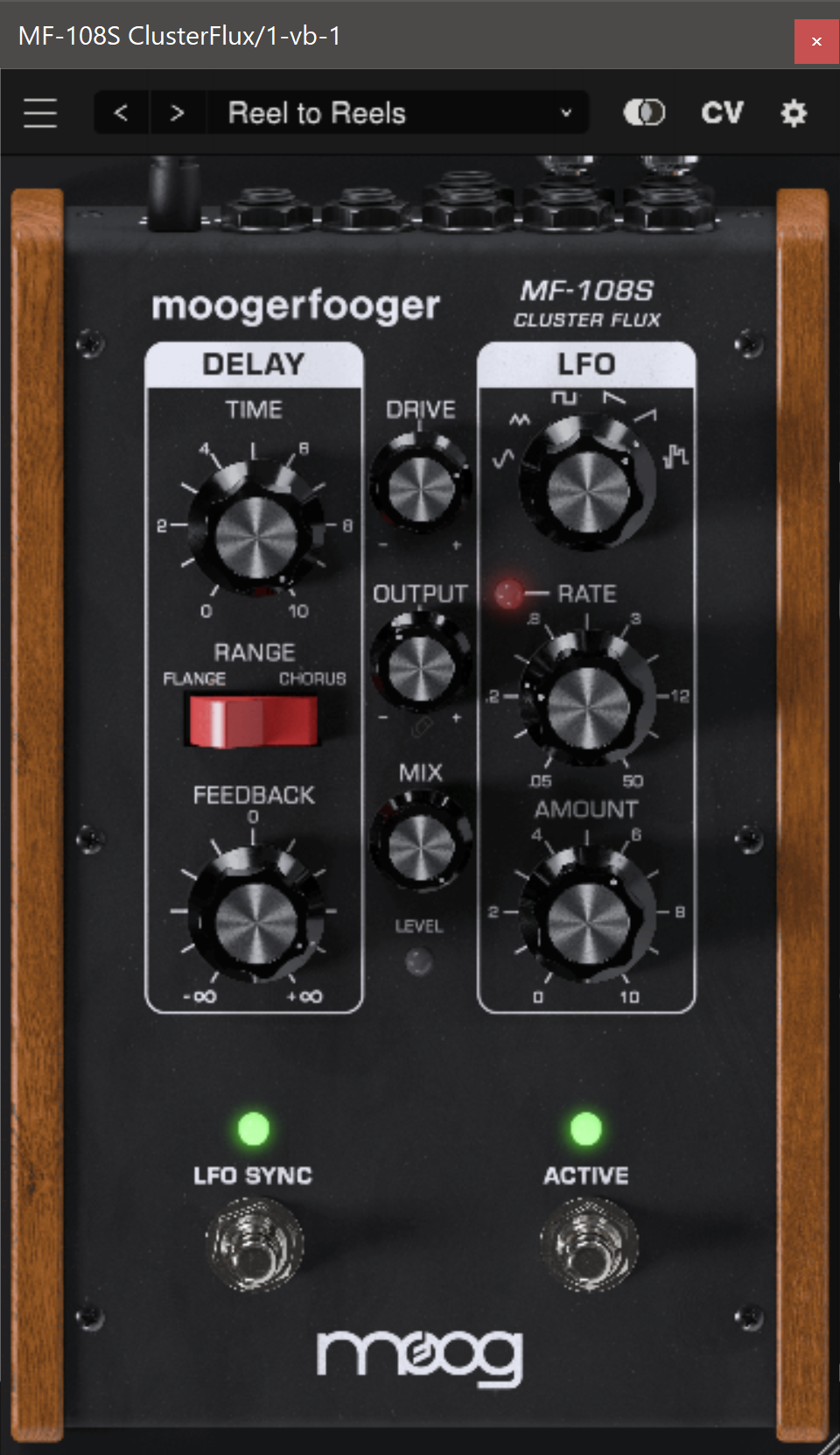 Moog MF-108S Cluster Flux